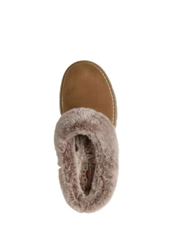 Marron noisette - Chaussons Skechers Keepsakes Lite Mélange