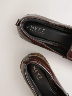 Marron verni - Mocassins Forever Comfort® à enfiler propres à semelle épaisse