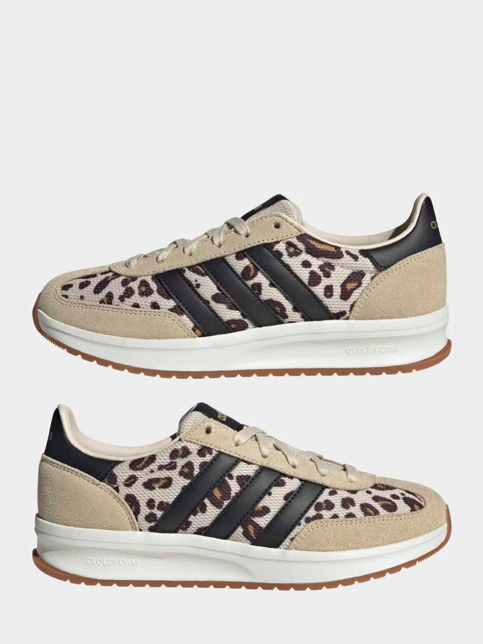 Marron/noir - adidas run 60s 4.0 Baskets