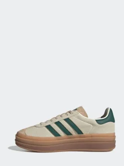 Marron/Vert - Baskets adidas Originals Gazelle Bold W
