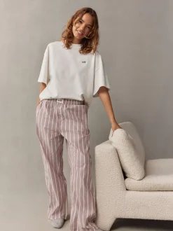 mauve - soi-même. Pyjama à manches courtes