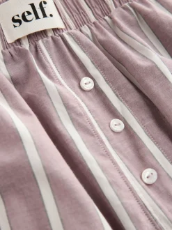 mauve - soi-même. Pyjama à manches courtes