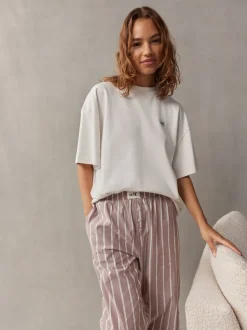 mauve - soi-même. Pyjama à manches courtes