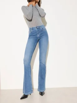 Mi-lavage - Friends Like These Jean bootcut en Denim