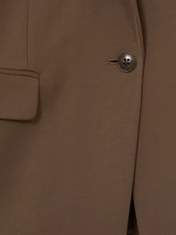 Mink neutre - Blazer de costume droit ajusté Reiss Gabie