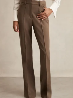 Mink neutre - Pantalon de costume Reiss Gabi évasé