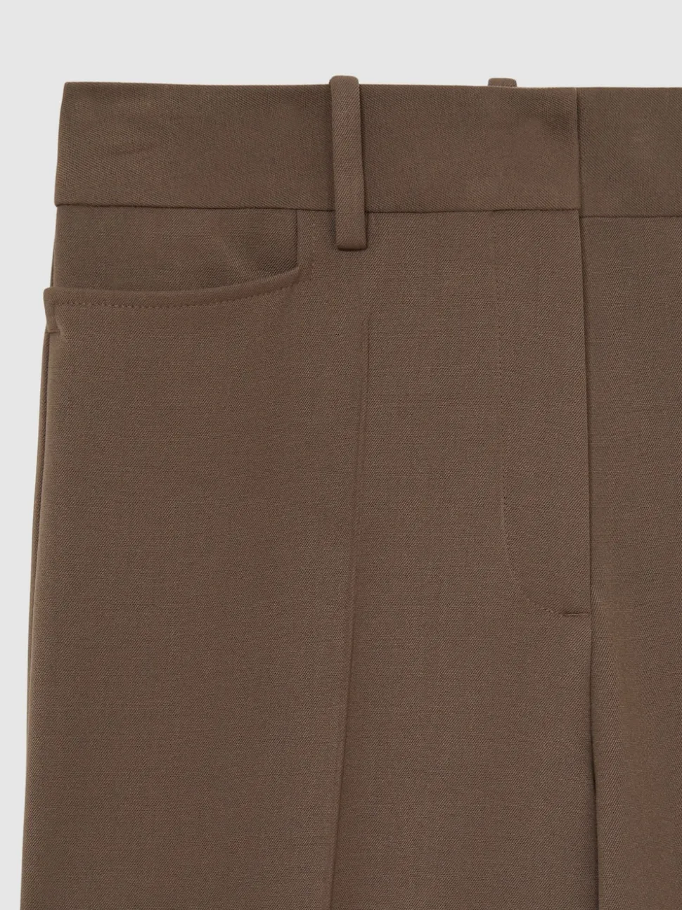 Mink neutre - Pantalon de costume Reiss Gabi évasé