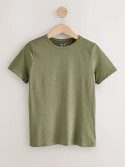 Minéraux - Lot de 5 T-shirts riches en coton à Col rond