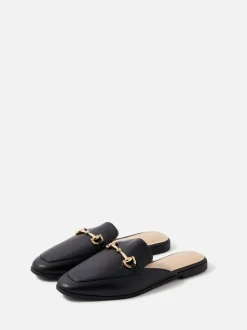 Mocassins Accessorize en métal sans dos
