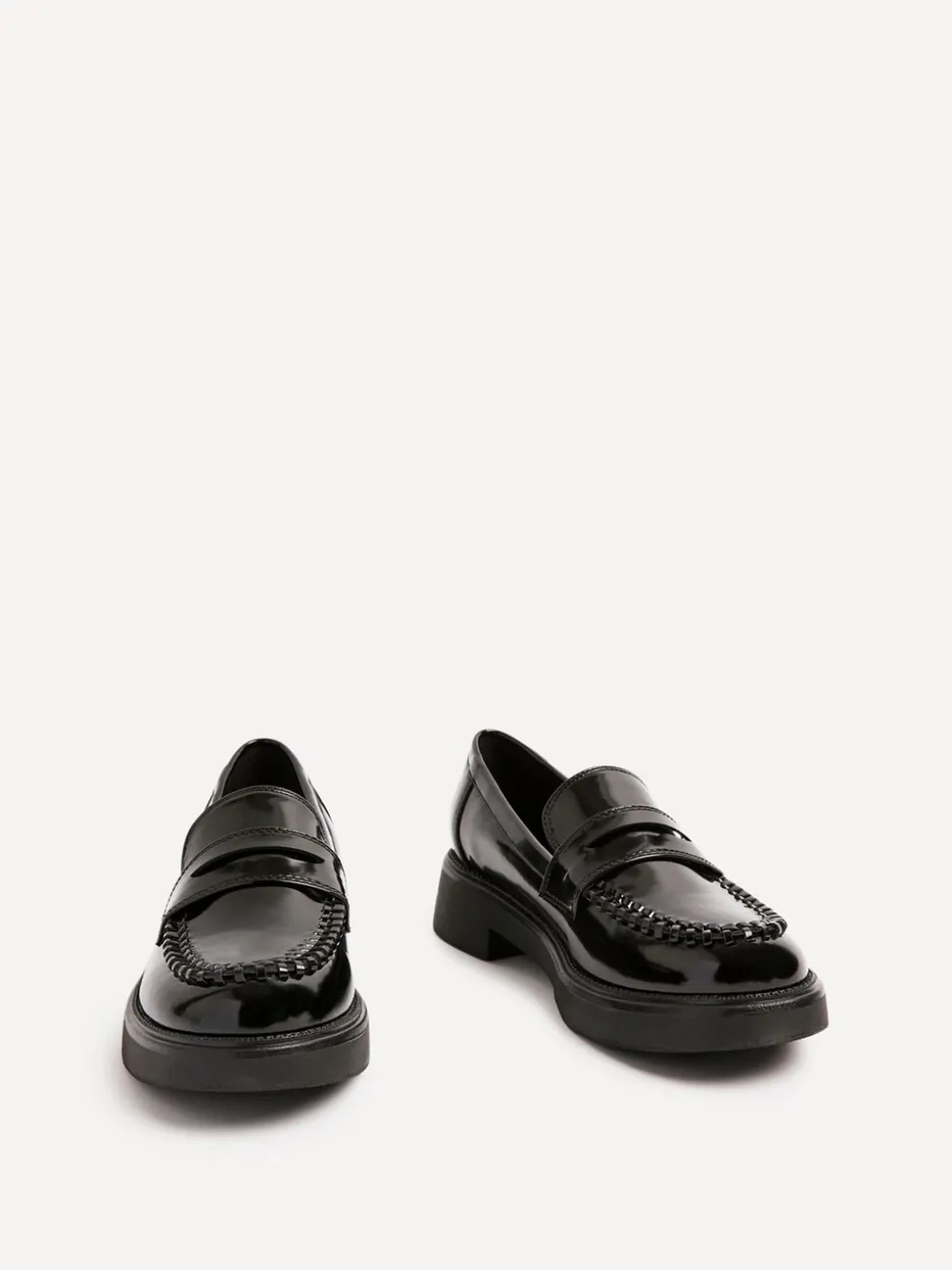 Mocassins Linzi épais avec détails tissés