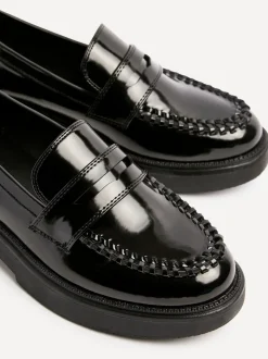 Mocassins Linzi épais avec détails tissés