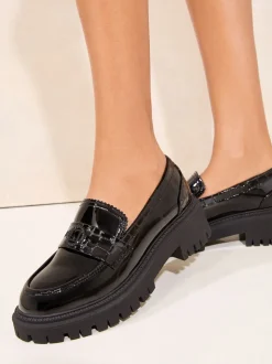 Mocassins Lipsy Penny en similicuir vernies