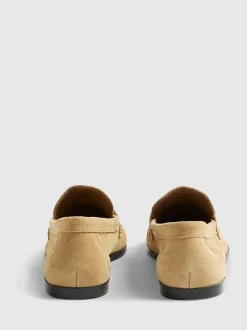 Mocassins River Island en daim à mors