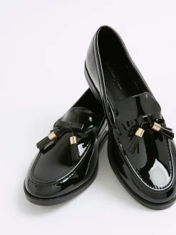 Mocassins River Island vernis à glands