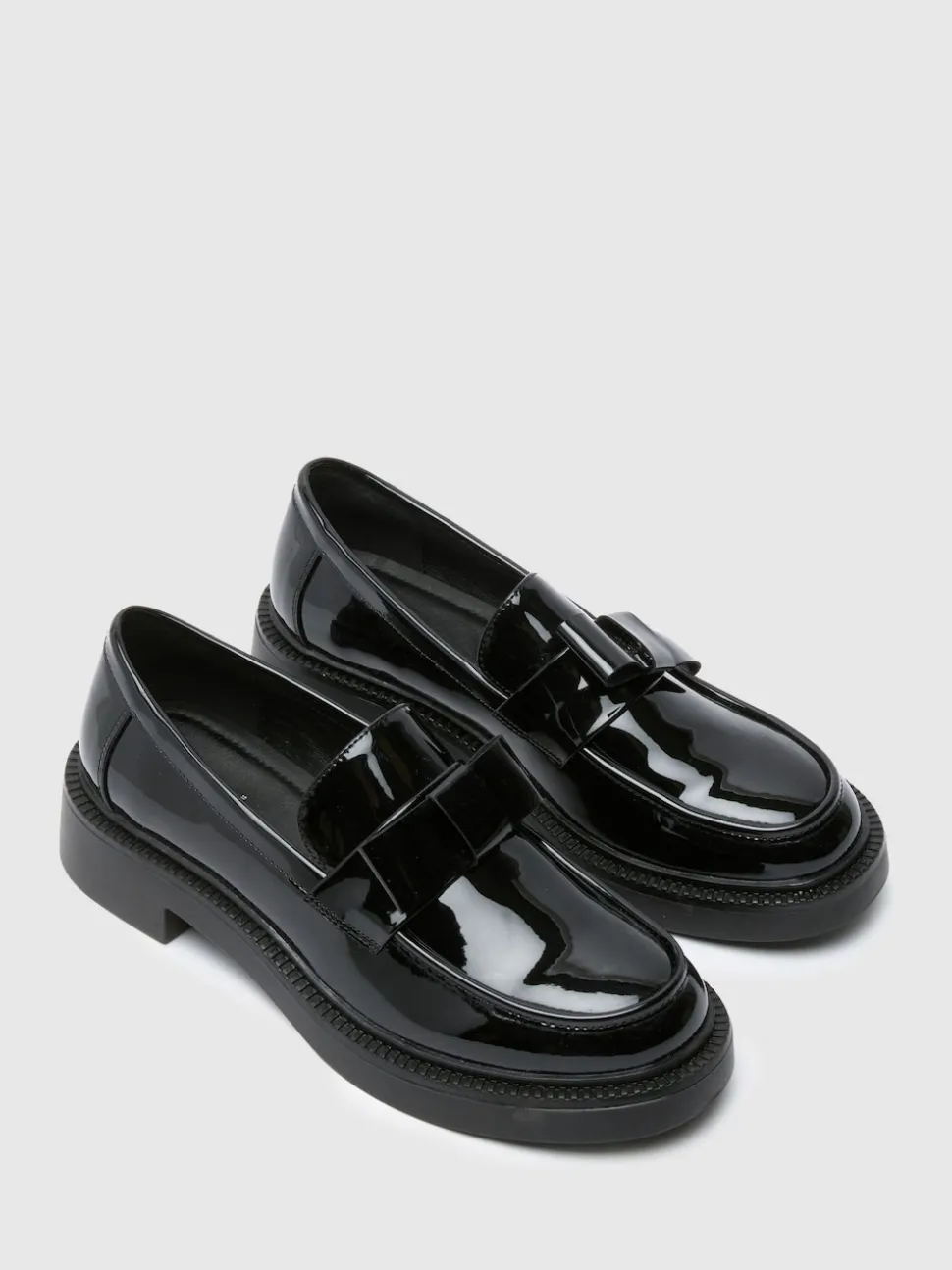 Mocassins Schuh Lidia vernis à nœud