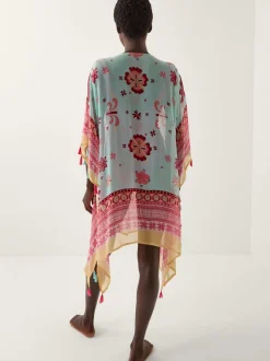 Monsoon Court caftan fleuri Abbie