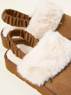 Mules FatFace à lanières arrière