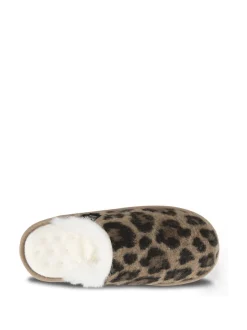 Mules Totes Isotoner en fourrure pour femme
