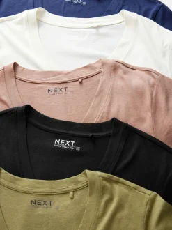 Multicolore - Lot de t-shirts amples 5