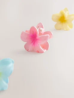 Multocolore - Lot de mini pinces à cheveux à fleurs 3