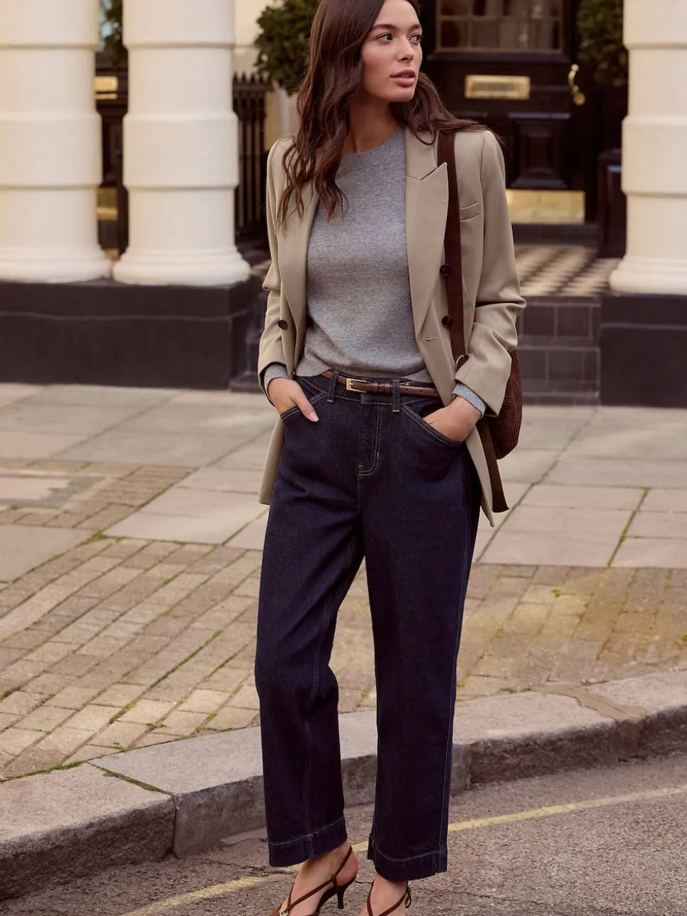 neutre - Blazer N. Premium en sergé de laine Blend