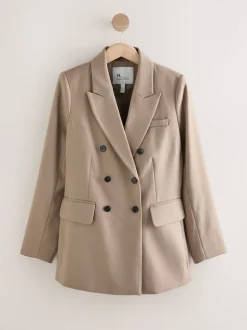 neutre - Blazer N. Premium en sergé de laine Blend