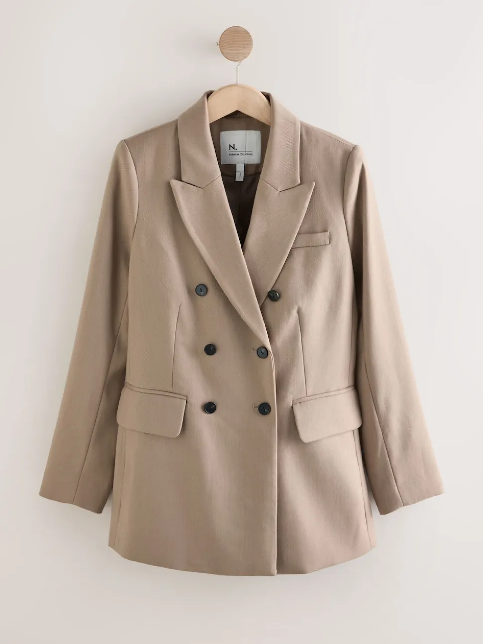 neutre - Blazer N. Premium en sergé de laine Blend