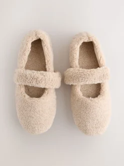 neutre - Chaussons Borg Ballet