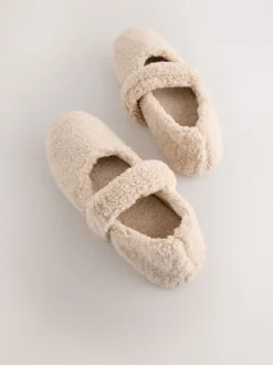 neutre - Chaussons Borg Ballet