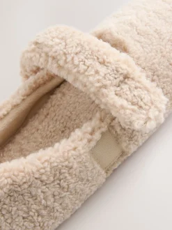 neutre - Chaussons Borg Ballet