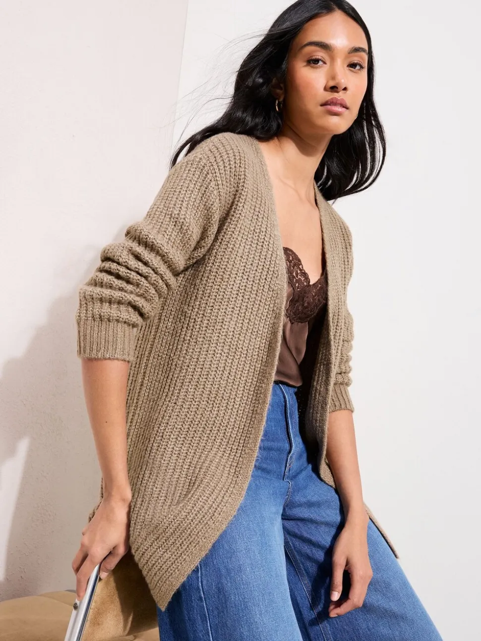 neutre - Friends Like These cardigan long épais