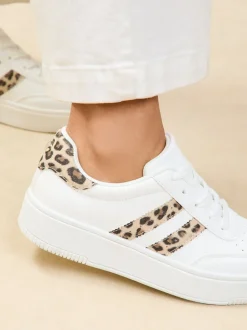 neutre - Lipsy Baskets de sport à plateforme épaisse en faux suède