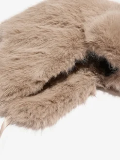 neutre - Lipsy Chapeau de trappeur en fausse fourrure avec pompons