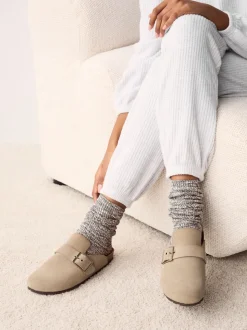 neutre - Lot de 3 paires de chaussettes en coton souple