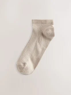 neutre - Lot de 4 paires de chaussettes de sport côtelées