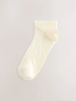 neutre - Lot de 4 paires de chaussettes de sport côtelées