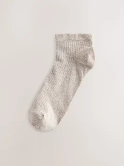 neutre - Lot de 4 paires de chaussettes de sport côtelées
