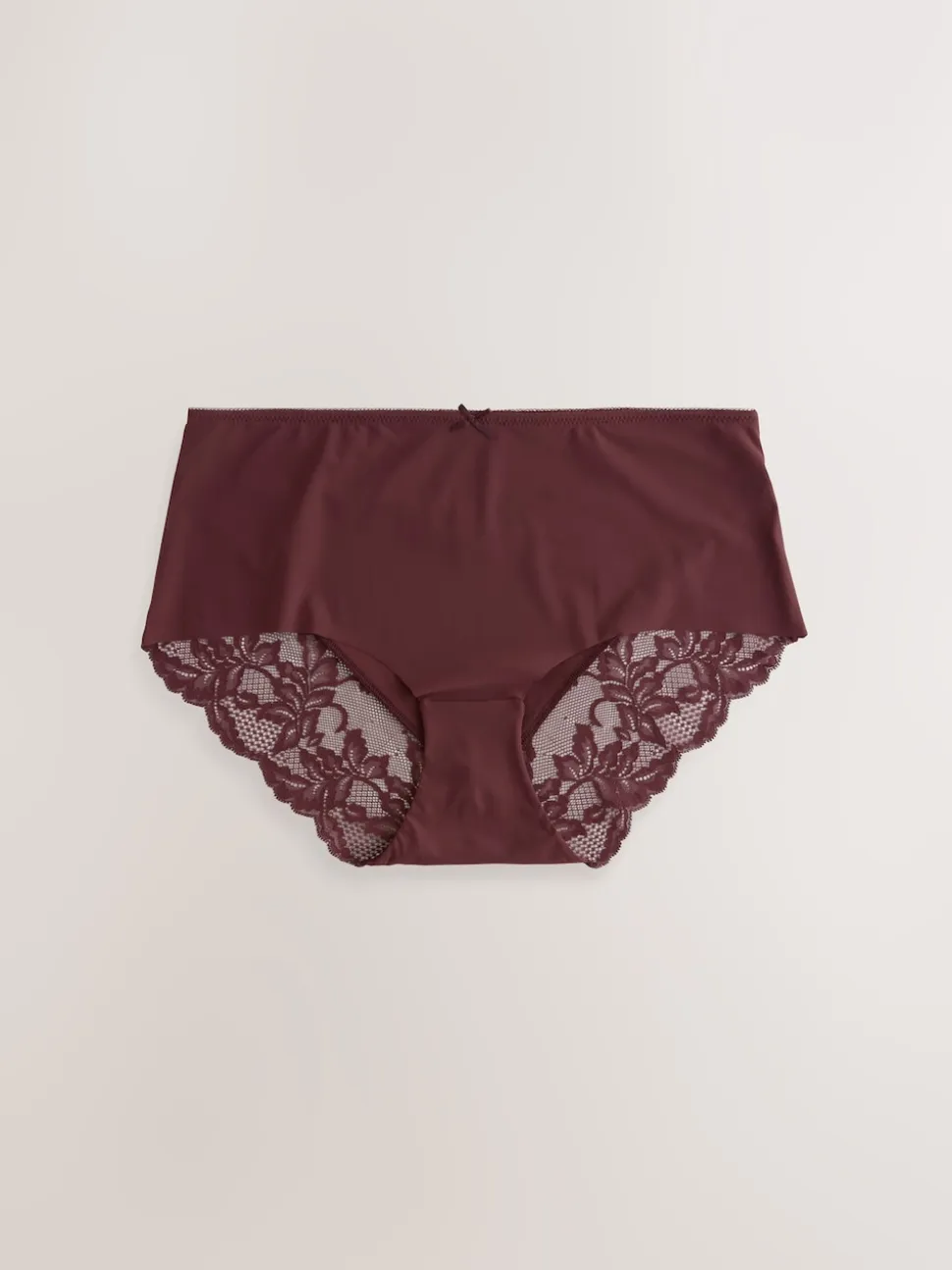 neutre - No VPL Lace Back Briefs 5 Pack