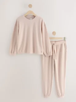 neutre - Pyjama à manches longues Cosy Waffle