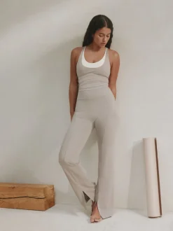 neutre - soi-même. Leggings évasés taille haute