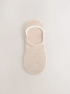 Neutre côtelé - Paquet de chaussettes invisibles 4