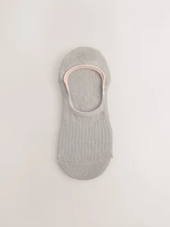 Neutre côtelé - Paquet de chaussettes invisibles 4