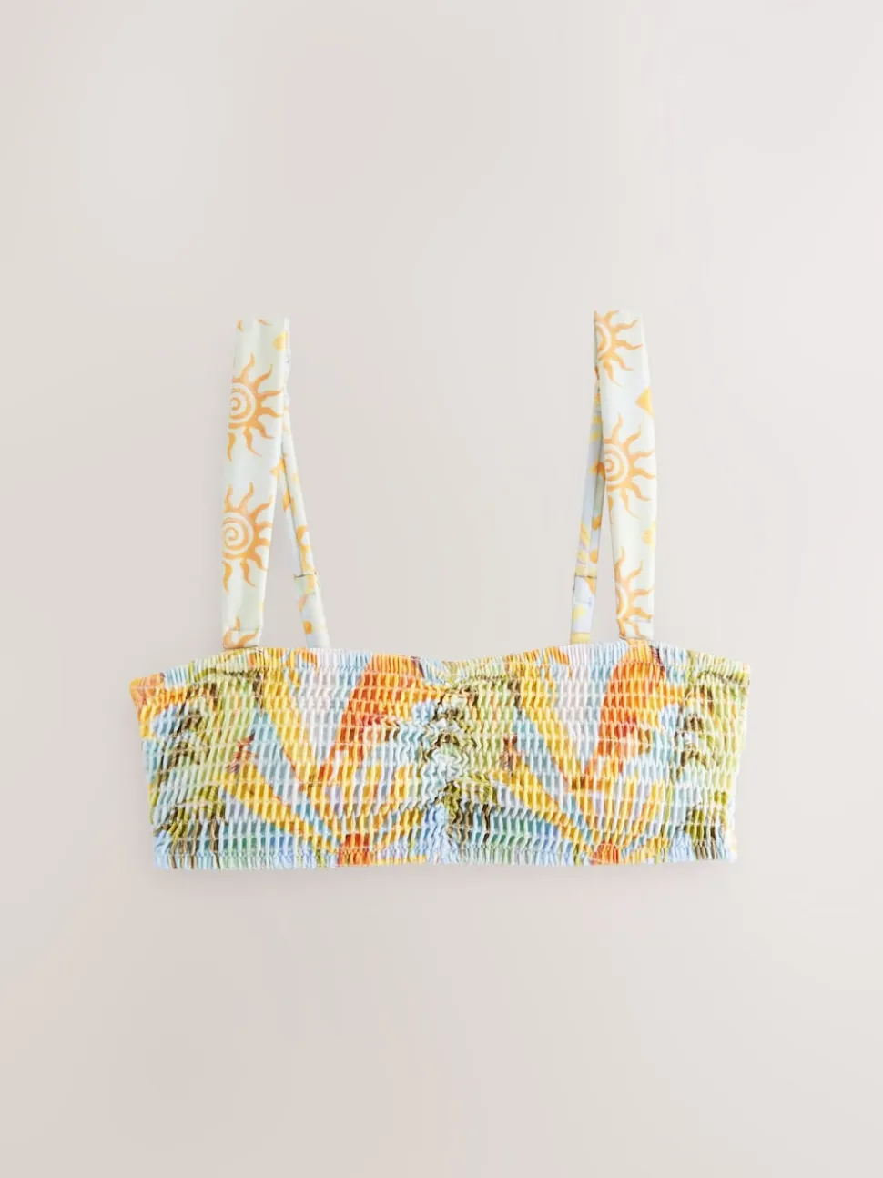 Never Fully Dressed Haut bandeau froncé Bikini