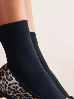 Noir - 60 Denier Chaussettes cheville 3 Lot