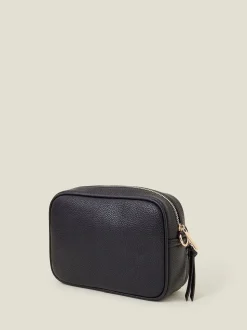 Noir - Accessorize - Sac à caméra à double fermeture éclair