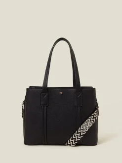 Noir - Accessorize Sangle Sac cabas Sac