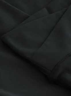 Noir - Active Wrap Waist Flared Leggings