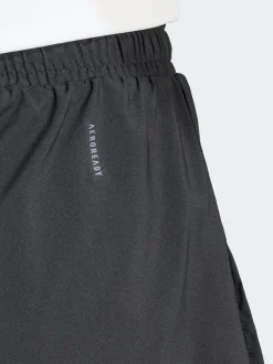 Noir - Adidas Entraînement 2-en1 Short