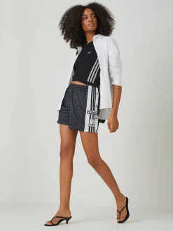 Noir - adidas Originals Aop Adi-Break Shorts