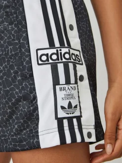 Noir - adidas Originals Aop Adi-Break Shorts